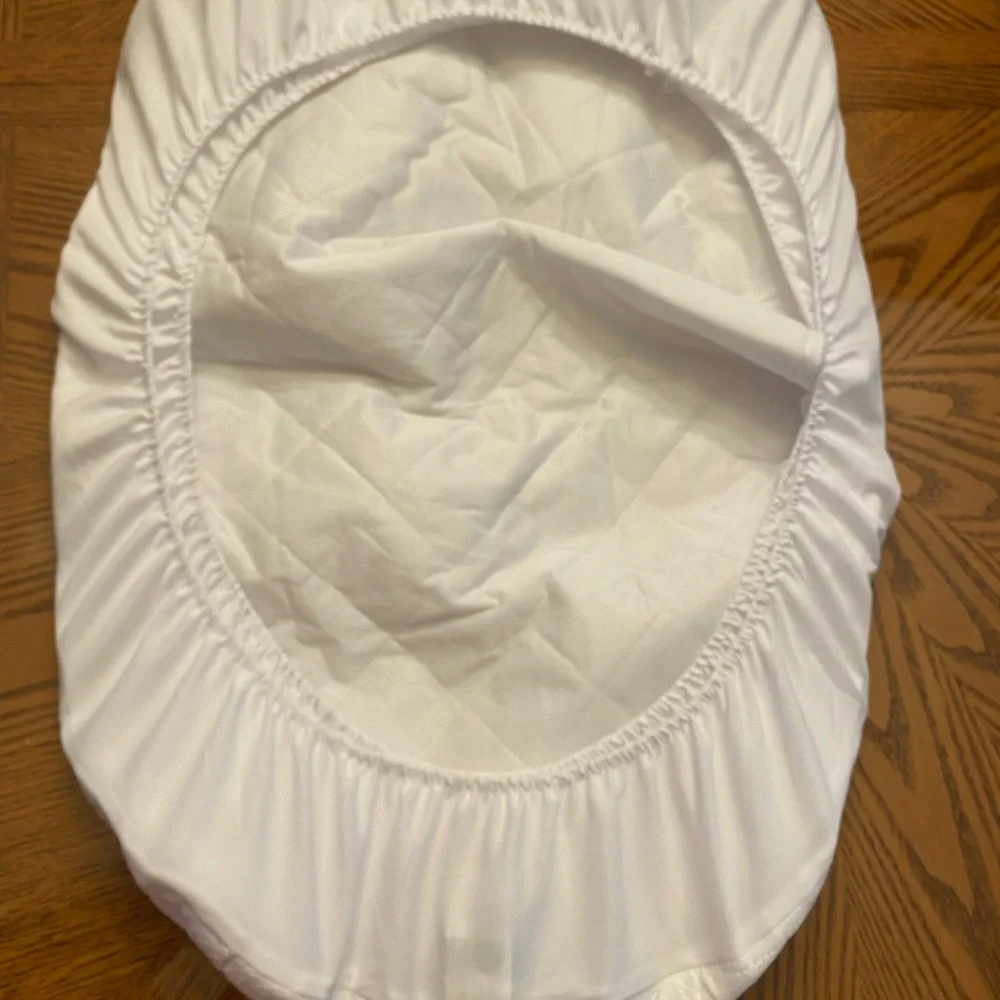 Waterproof Bamboo Mattress Pad - White/Two Pack
